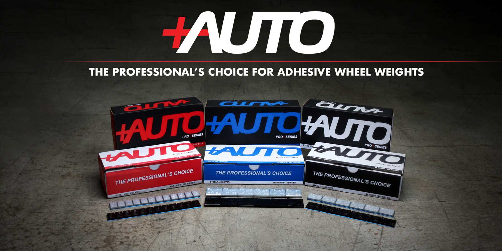 Introducing +AUTO Steel Stick-On Adhesive Tape Wheel Weights!