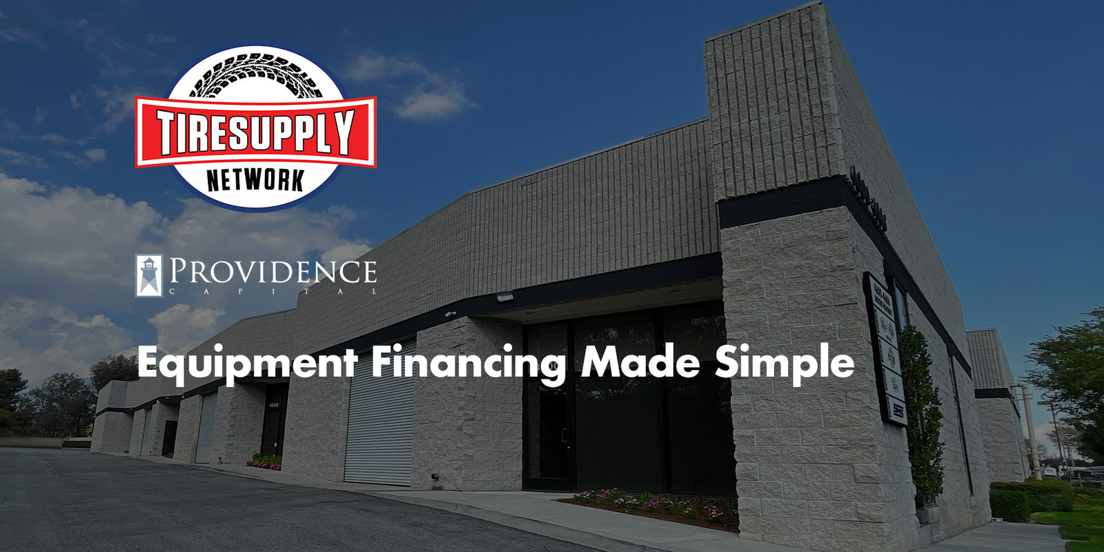 Tire Supply Network offers Equipment Financing