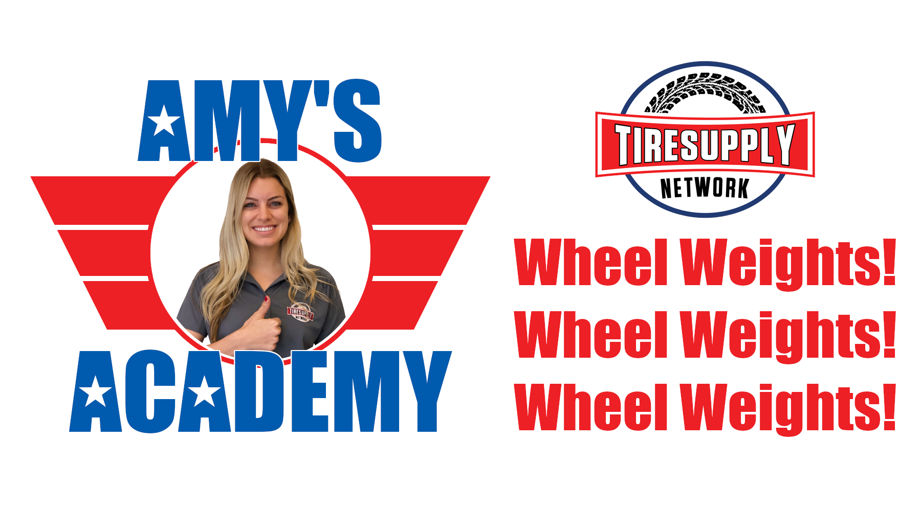 Amy's Academy | Check out our full selection of Wheel Weights!