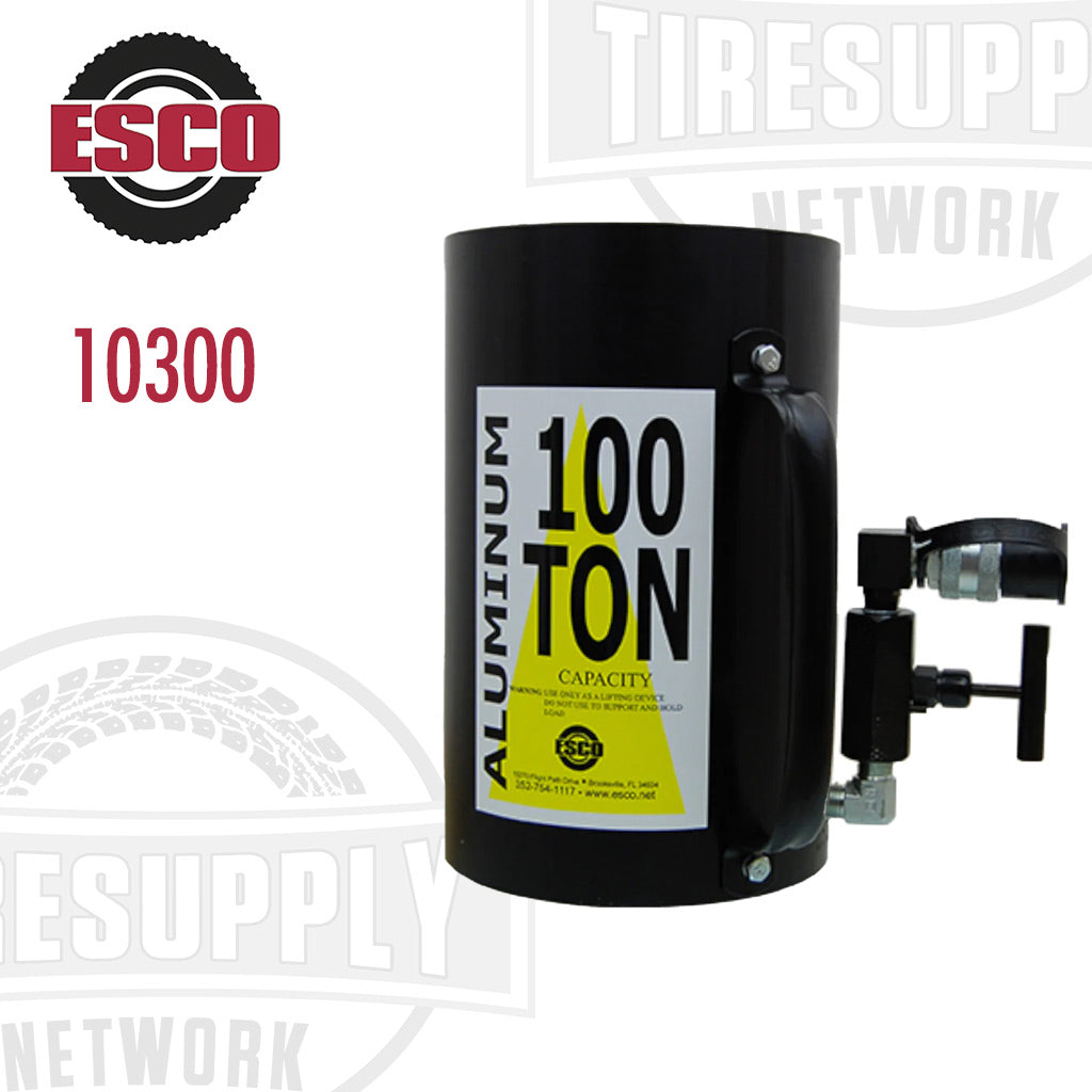 ESCO | 100 Ton Heavy Duty Lightweight Aluminum Hydraulic Jack (10300)