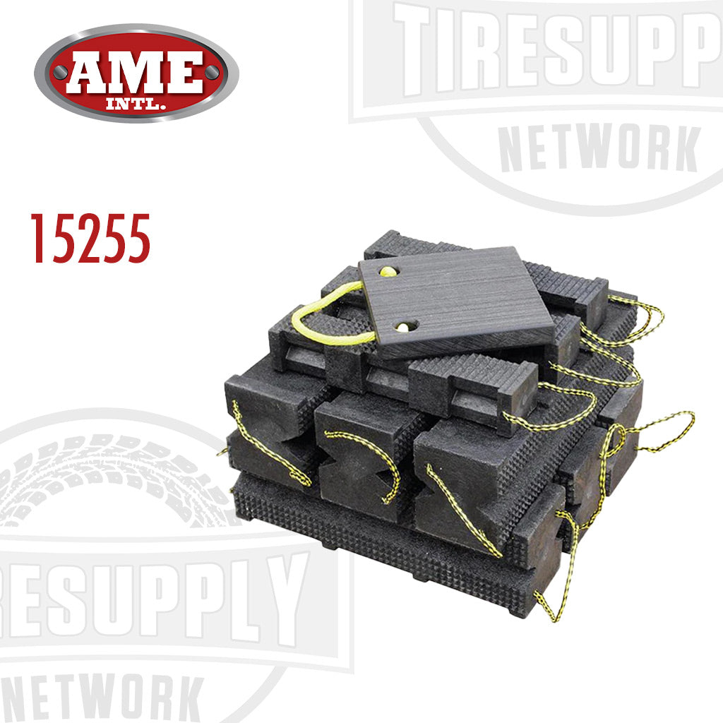 AME | 85 Ton Super Stacker Cribbing Blocks - FR Industrial 10 Piece Kit (15255)