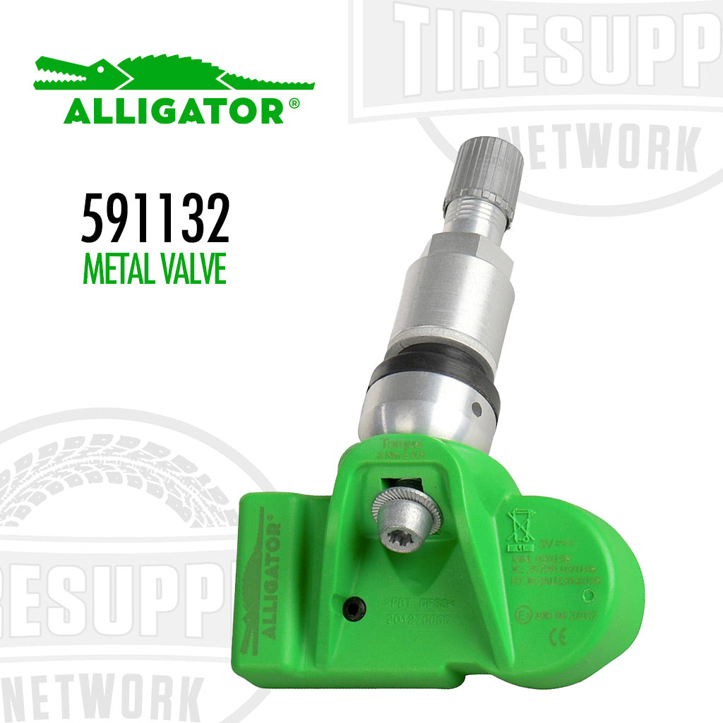 Alligator | Sens.It RS+ Dual Frequency Universal TPMS Sensor with Metal Clamp-In Valve (591132)