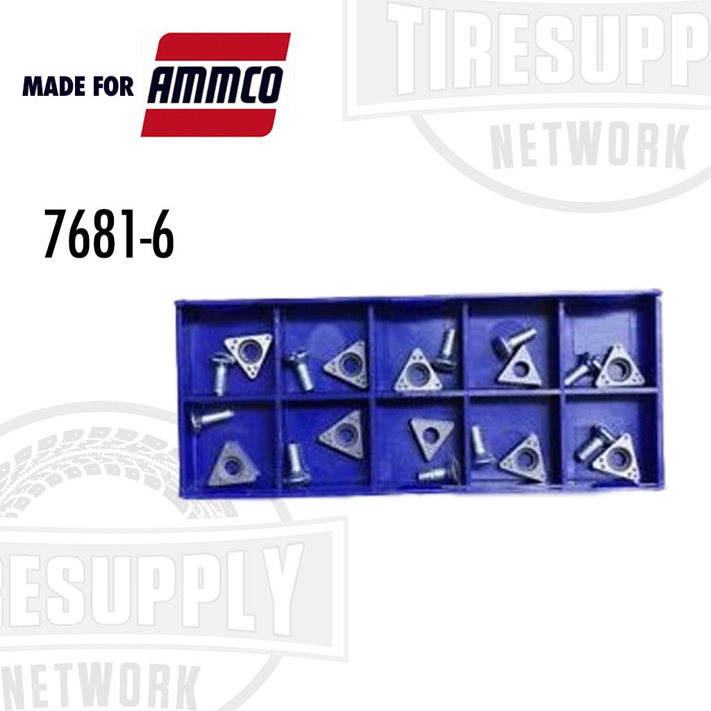 Made for AMMCO 7681-6 positive rake brake lathe bits