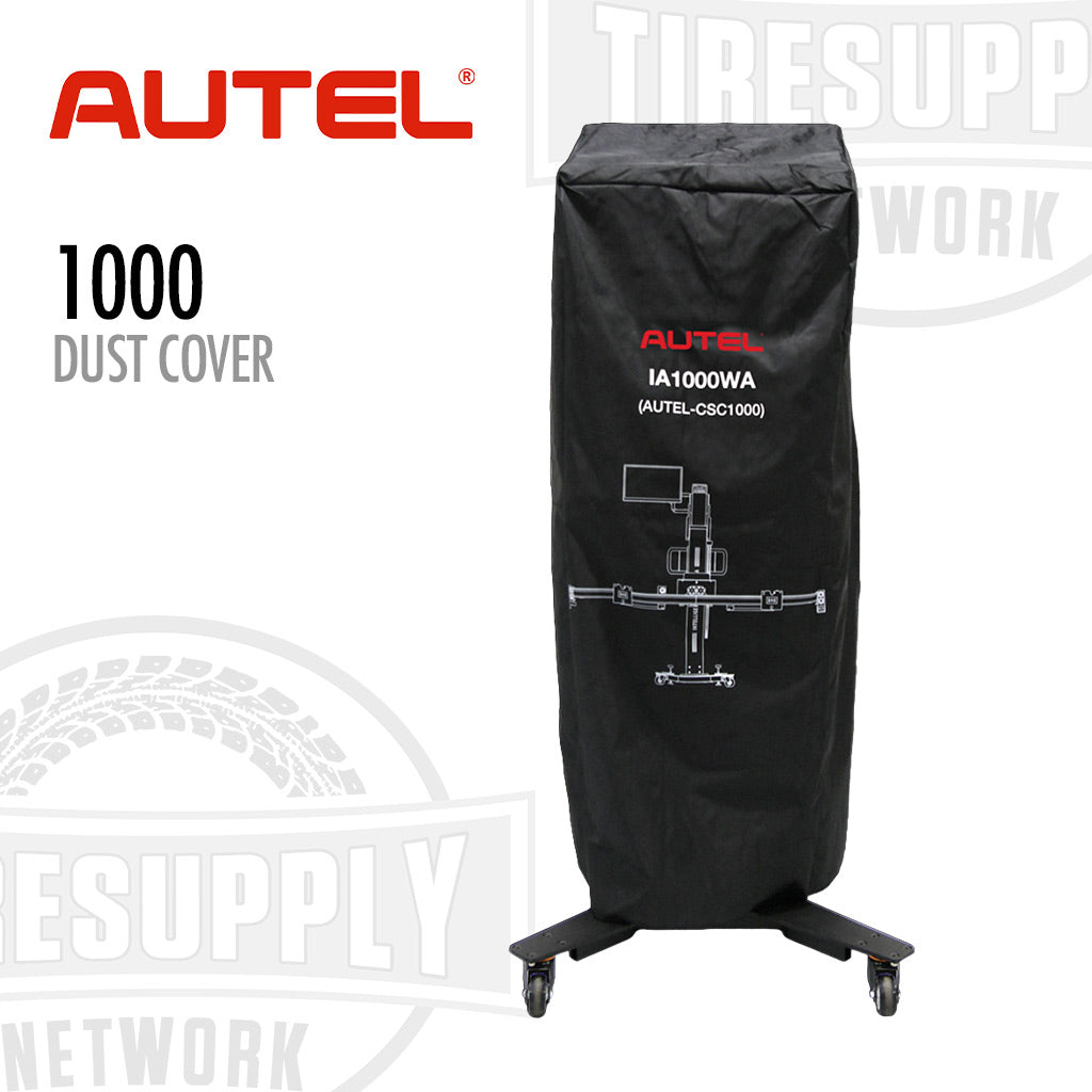 Black dust cover with Autel branding on a white background 1000