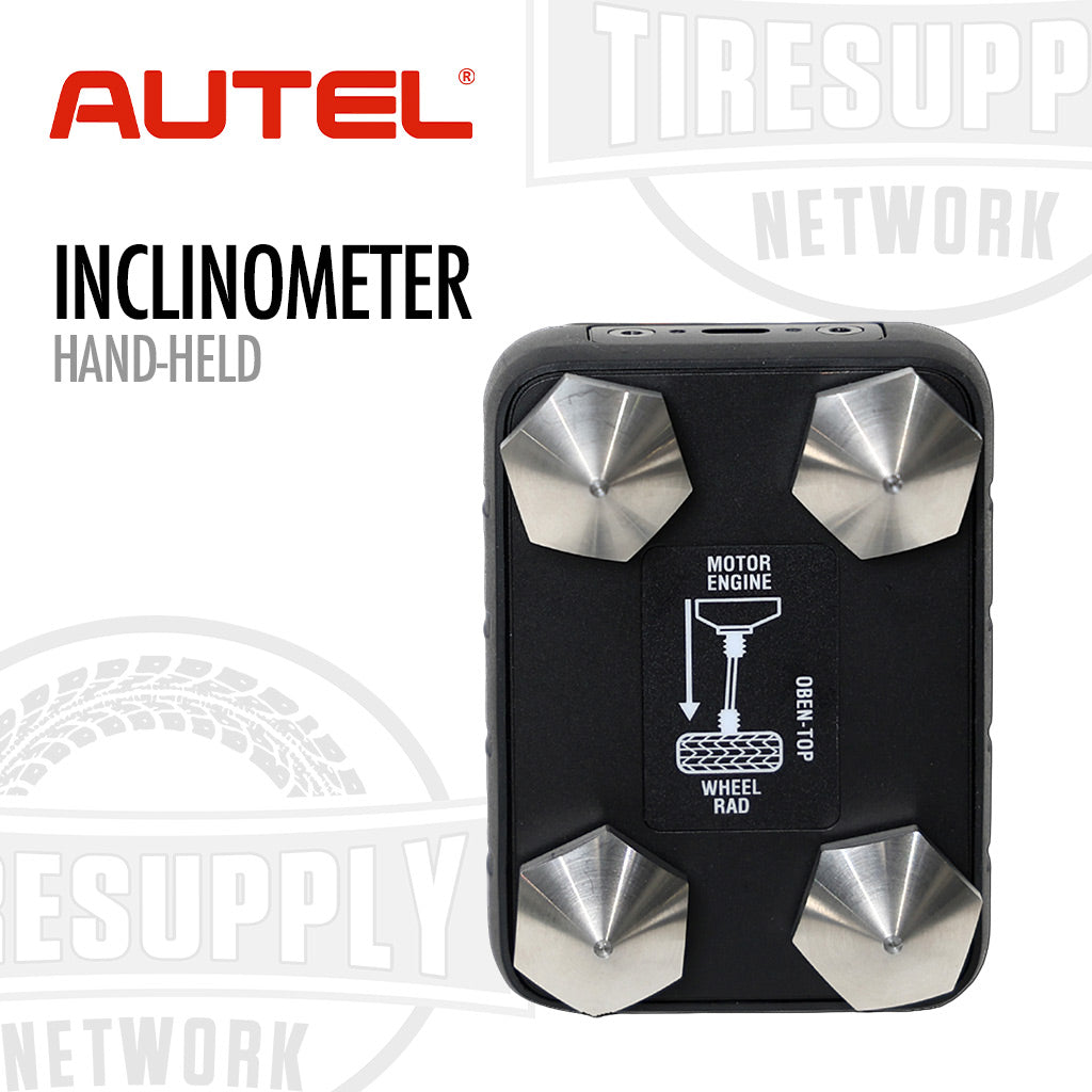 Hand-held inclinometer with Autel branding on a white background 500-29