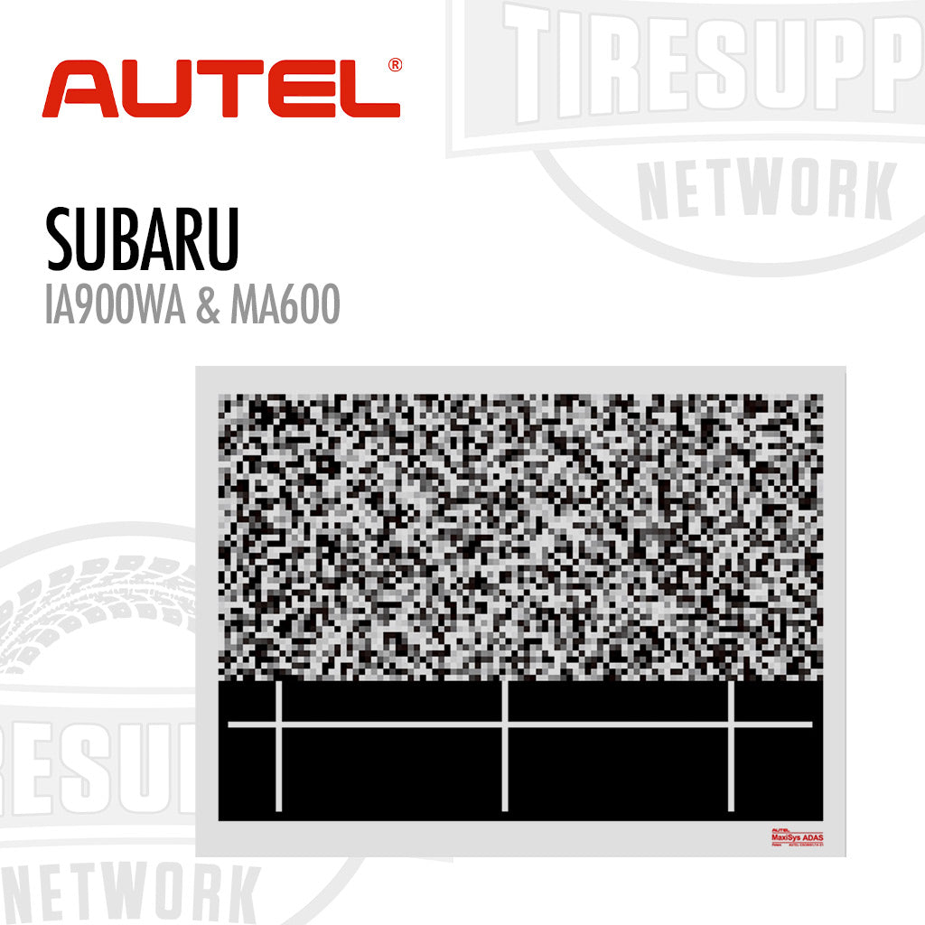 Autel Subaru IA900WA & MA600 product with QR code on a white background 601-14-1M