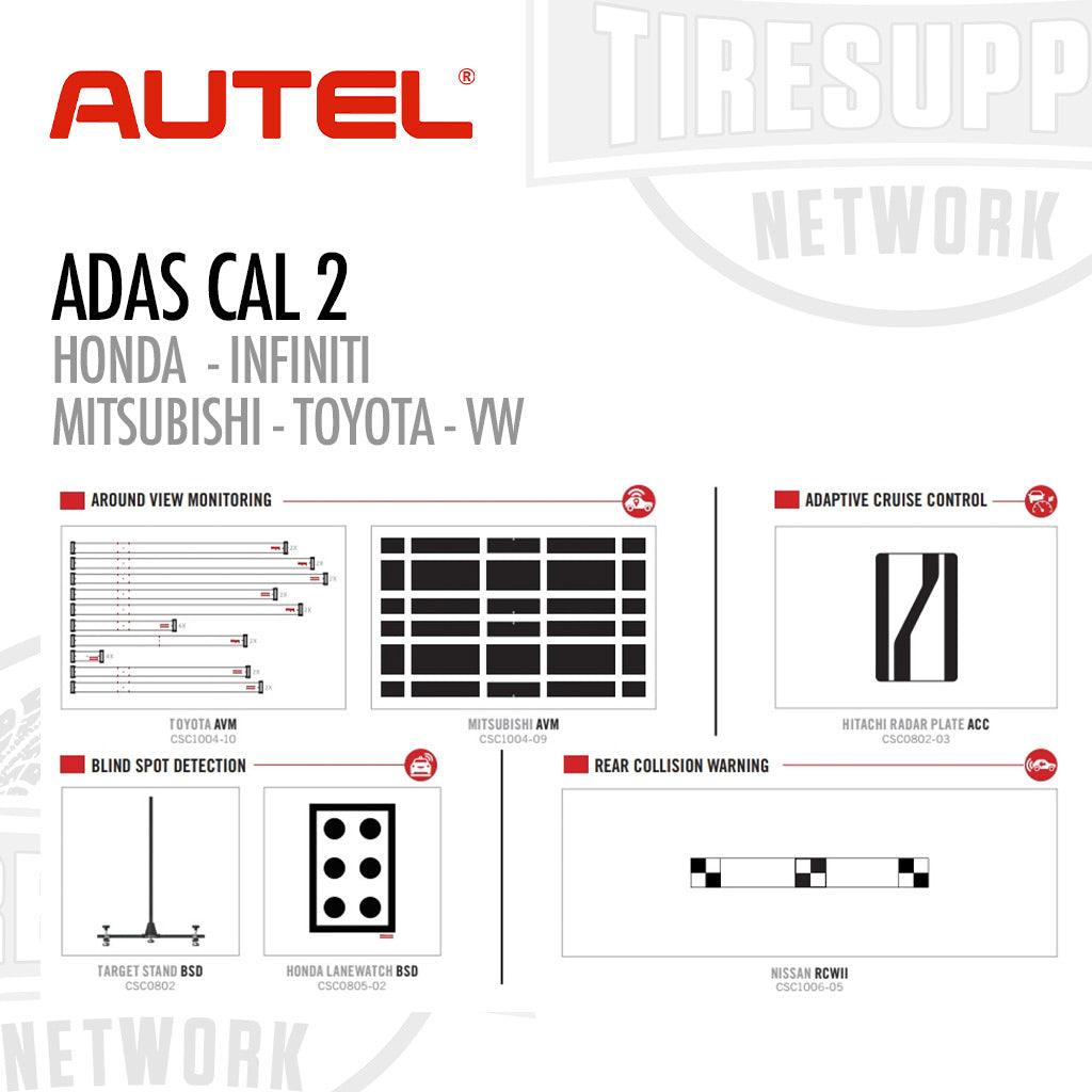 Autel | Calibration Tool For Advance Driver Assistance System - Package 2 (ADASCAL2)