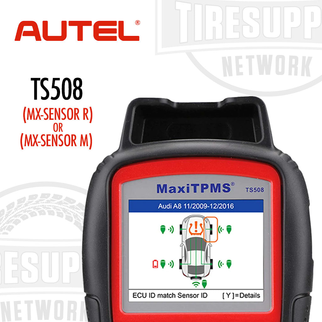 Autel | MaxiTPMS Service Tool & 20 MX 1-Sensors Press-In - Choose Rubber or Metal Stems (TS508)