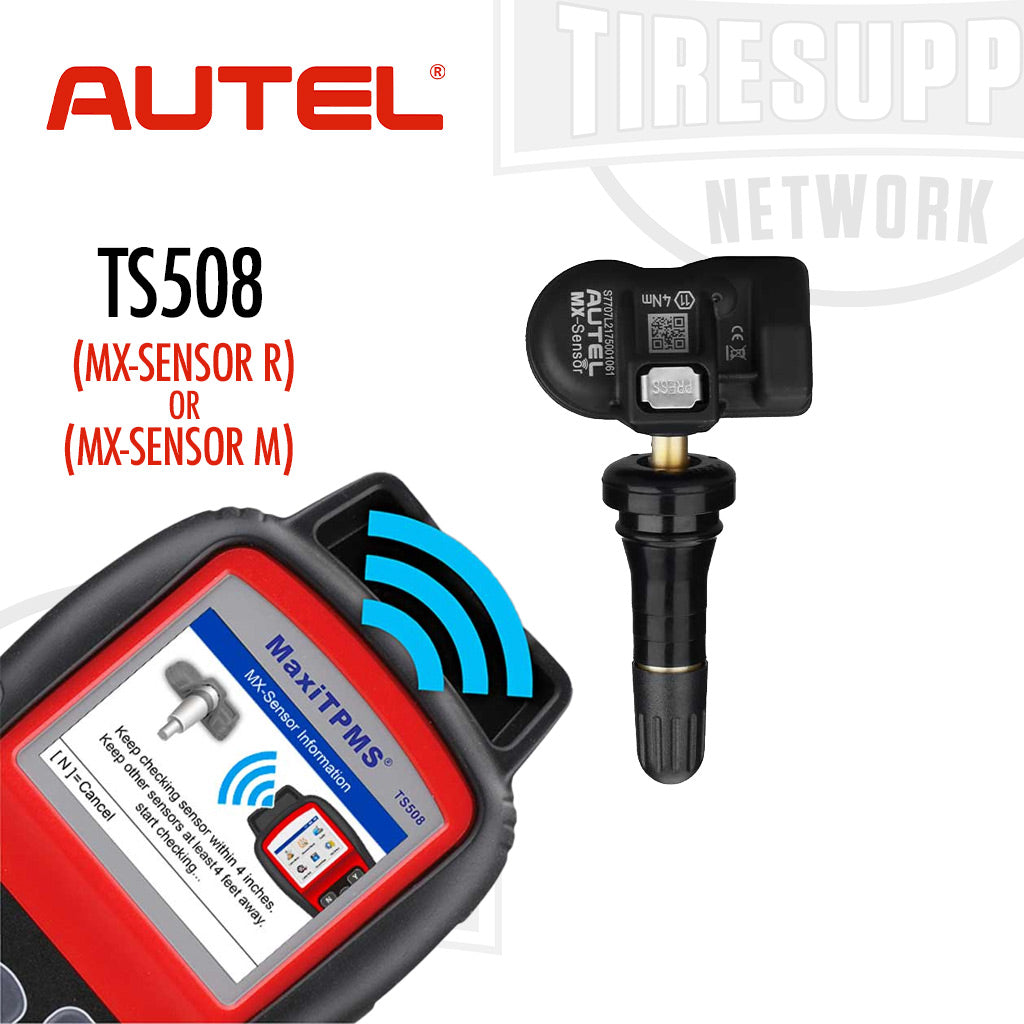 Autel | MaxiTPMS Service Tool & 20 MX 1-Sensors Press-In - Choose Rubber or Metal Stems (TS508)