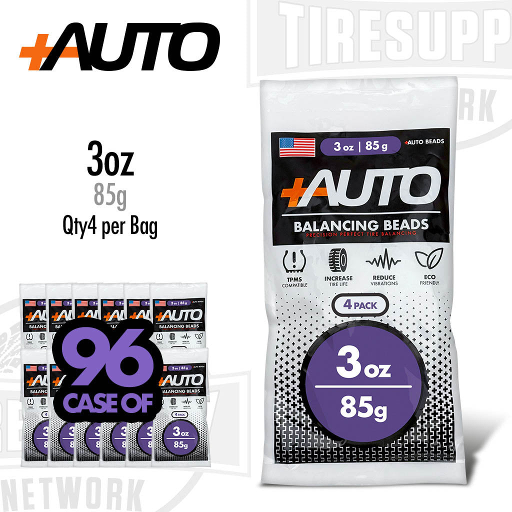 +AUTO PA-BB03 balancing beads 3oz, 85g, quantity 4 per bag, case of 96