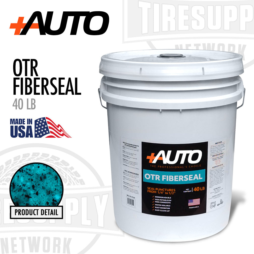 +AUTO PA-FS40 | OTR Fiberseal - Off-Road Tire Sealant - Choose Size 40lb Bucket or 55 Gallon Drum