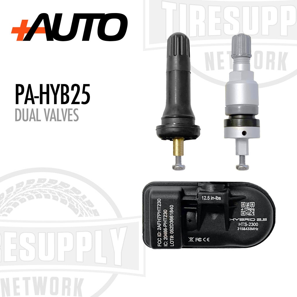 +AUTO | U-Pro Hybrid 2.5 Universal TPMS Sensor with Dual Valves (PA-HYB25)