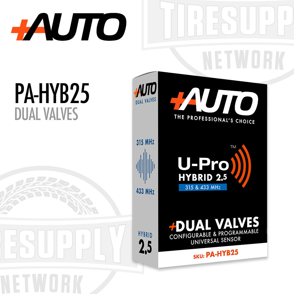 +AUTO PA-HYB25 | U-Pro Hybrid 2.5 Universal TPMS Sensor with Dual Valves