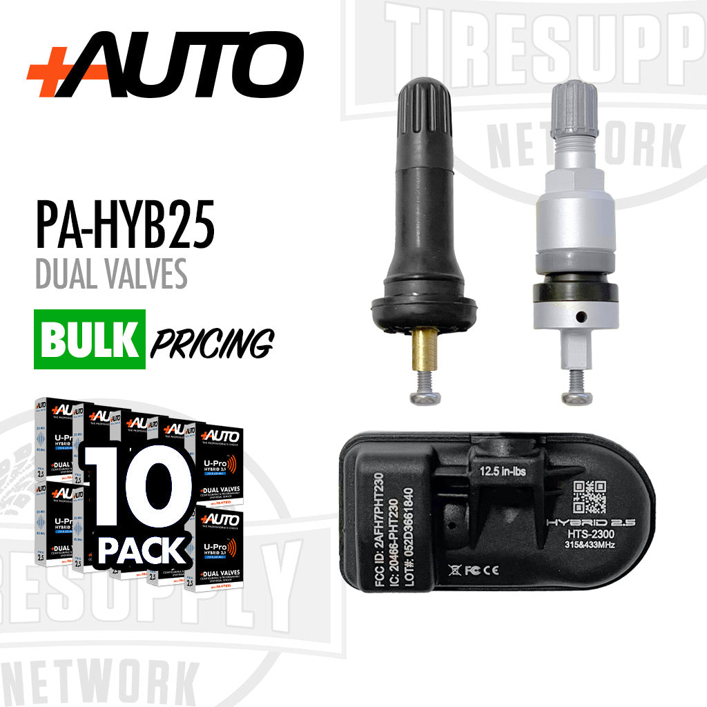 +AUTO | U-Pro Hybrid 2.5 Universal TPMS Sensor with Dual Valves (PA-HYB25)