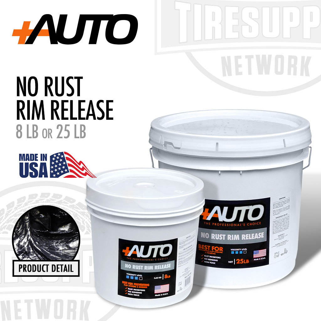 +AUTO | No Rust Rim Release - Thick Tire Mounting Lube - Choose 8 lb or 25 lb Bucket (PA-NR*)