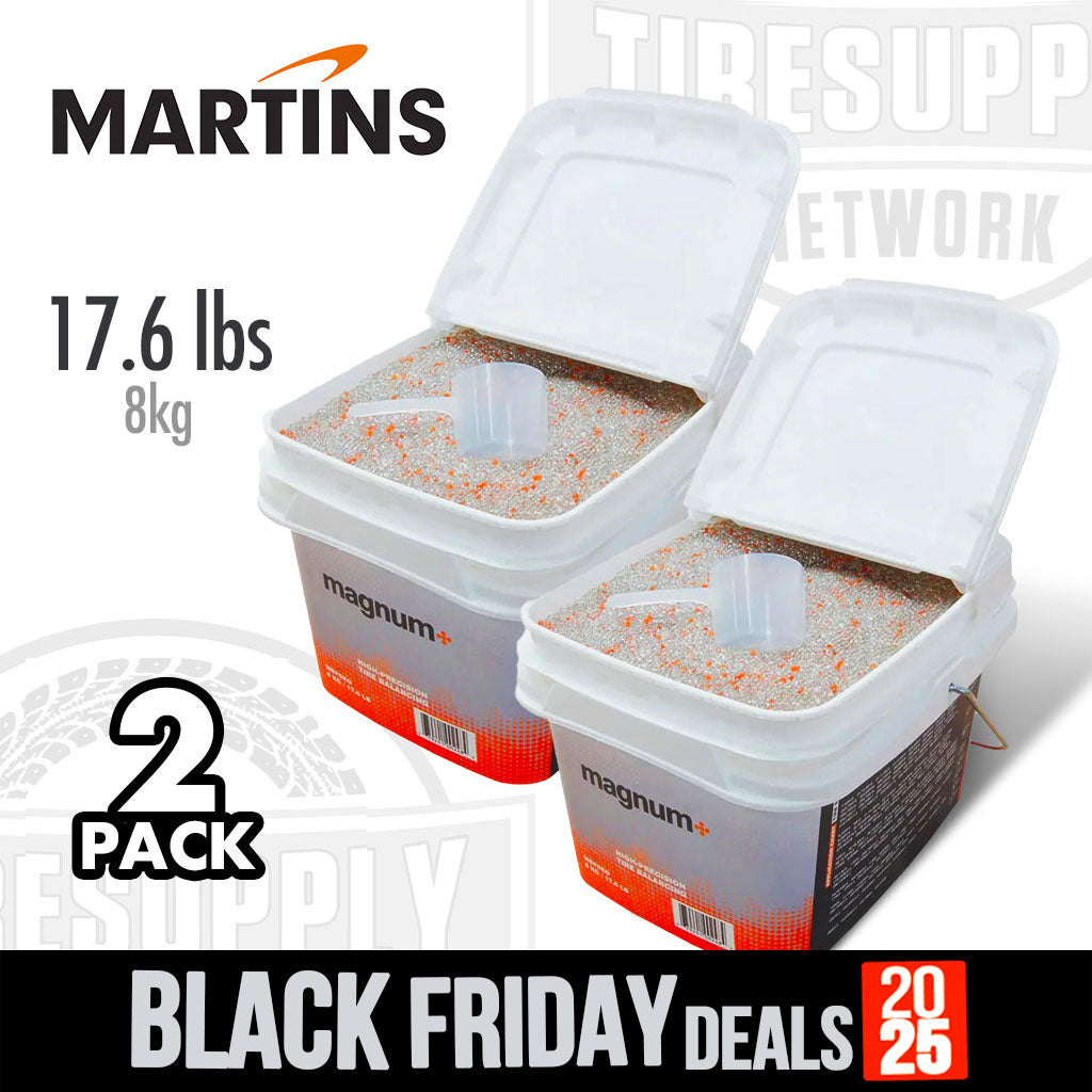 Martins | 2-Pack Magnum+ Tire Balancing Beads 17.6 lb Bulk Tub (MBP8KG)