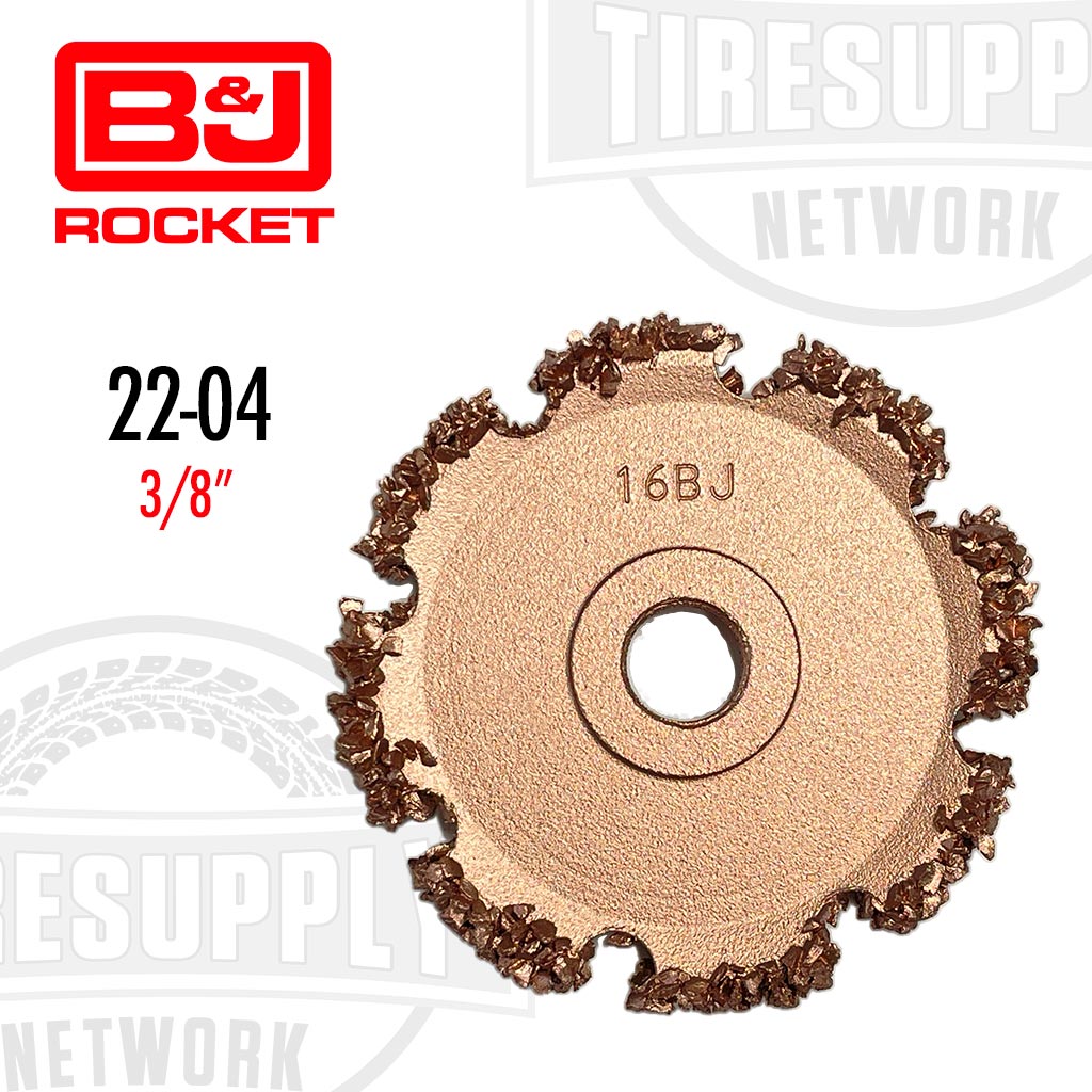 B&J Rocket | 22-04 3/8" SAE AH 16 Grit (38481A1)