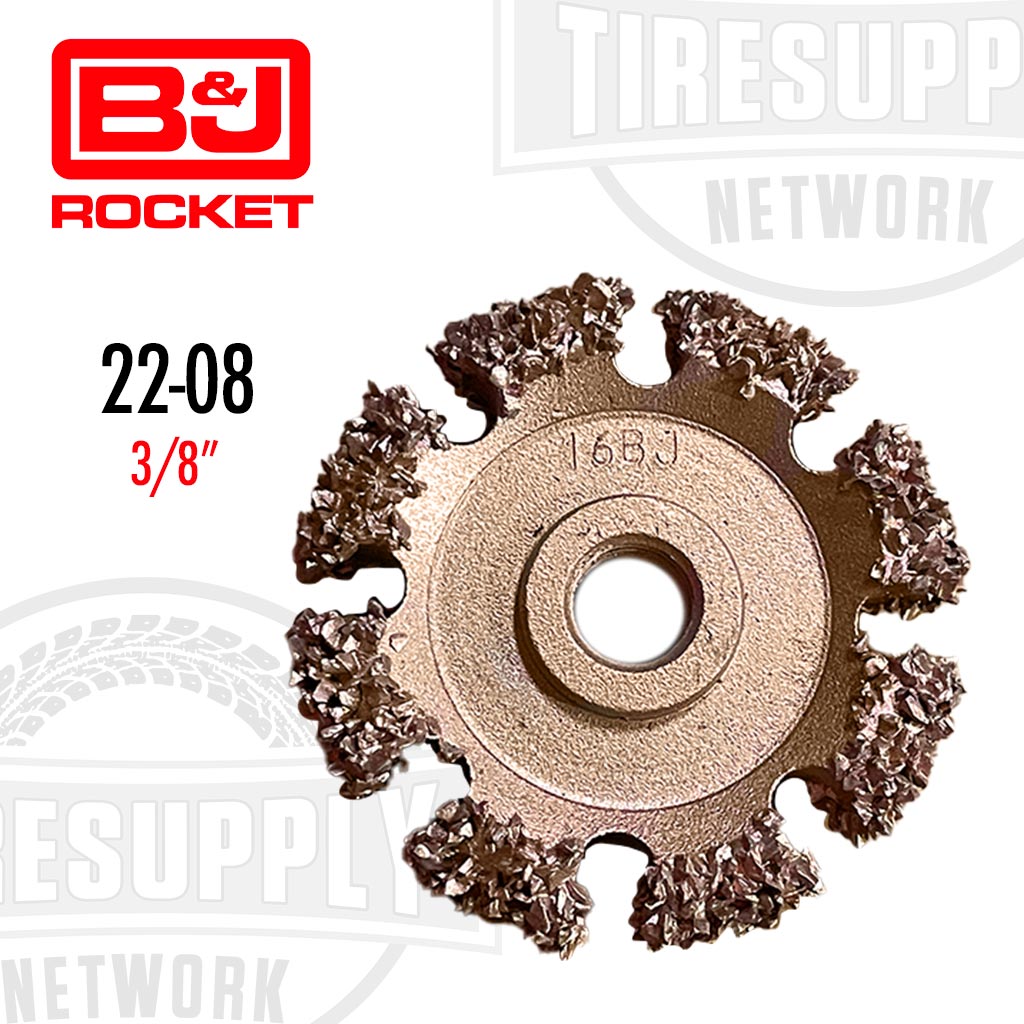 B&J Rocket | 22-08 3/8″ SAE AH 16 Grit (38485A1)