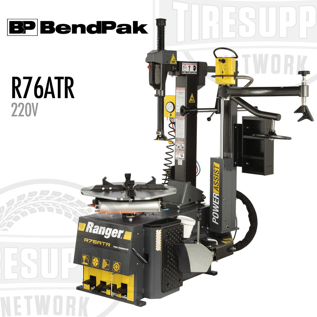 BendPak | Ranger R76ATR Tilt-Back Single Assist Right-Tower Tire Changer, 30″ Capacity (5140140)