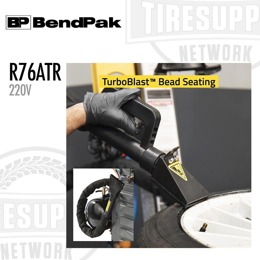 BendPak | Ranger R76ATR Tilt-Back Single Assist Right-Tower Tire Changer, 30″ Capacity (5140140)