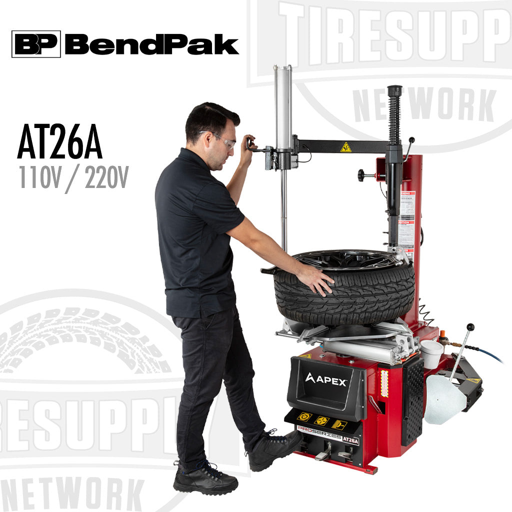 BendPak 5140350| APEX AT26A Swing Arm Tire Changer with Assist Tower