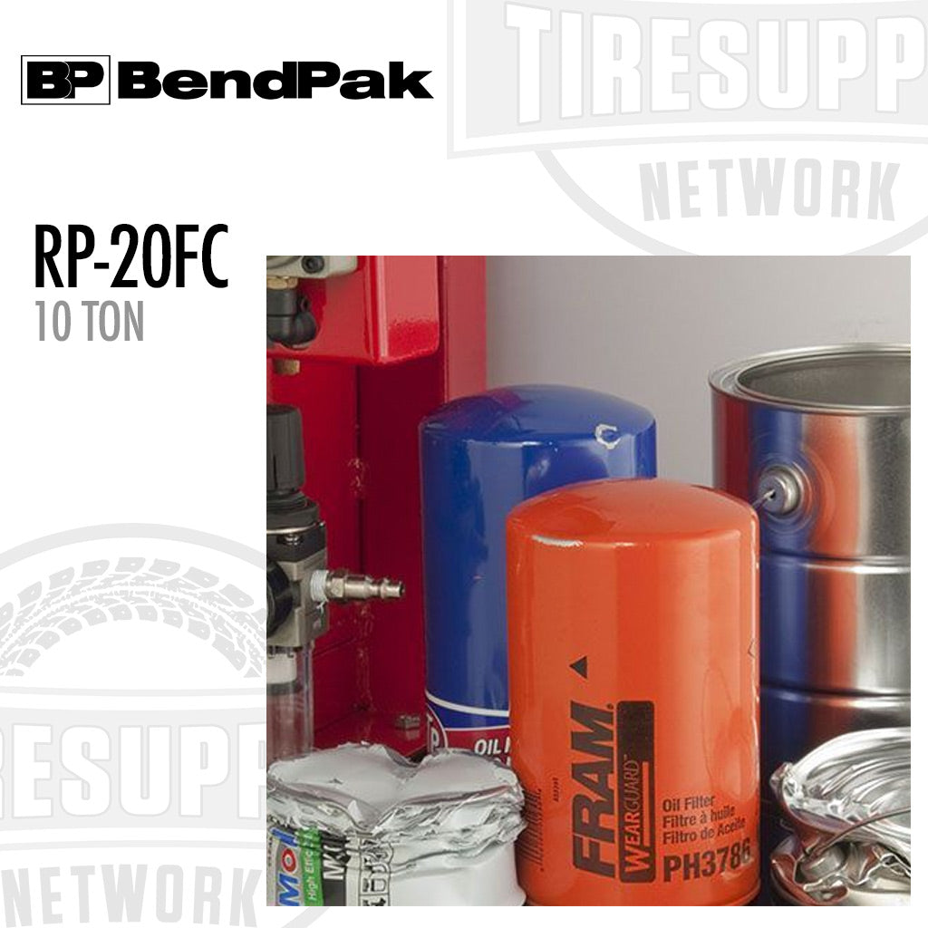BendPak | Ranger 10 Ton Capacity - Oil Filter Crusher with Stand - RP-20FC (5150067)