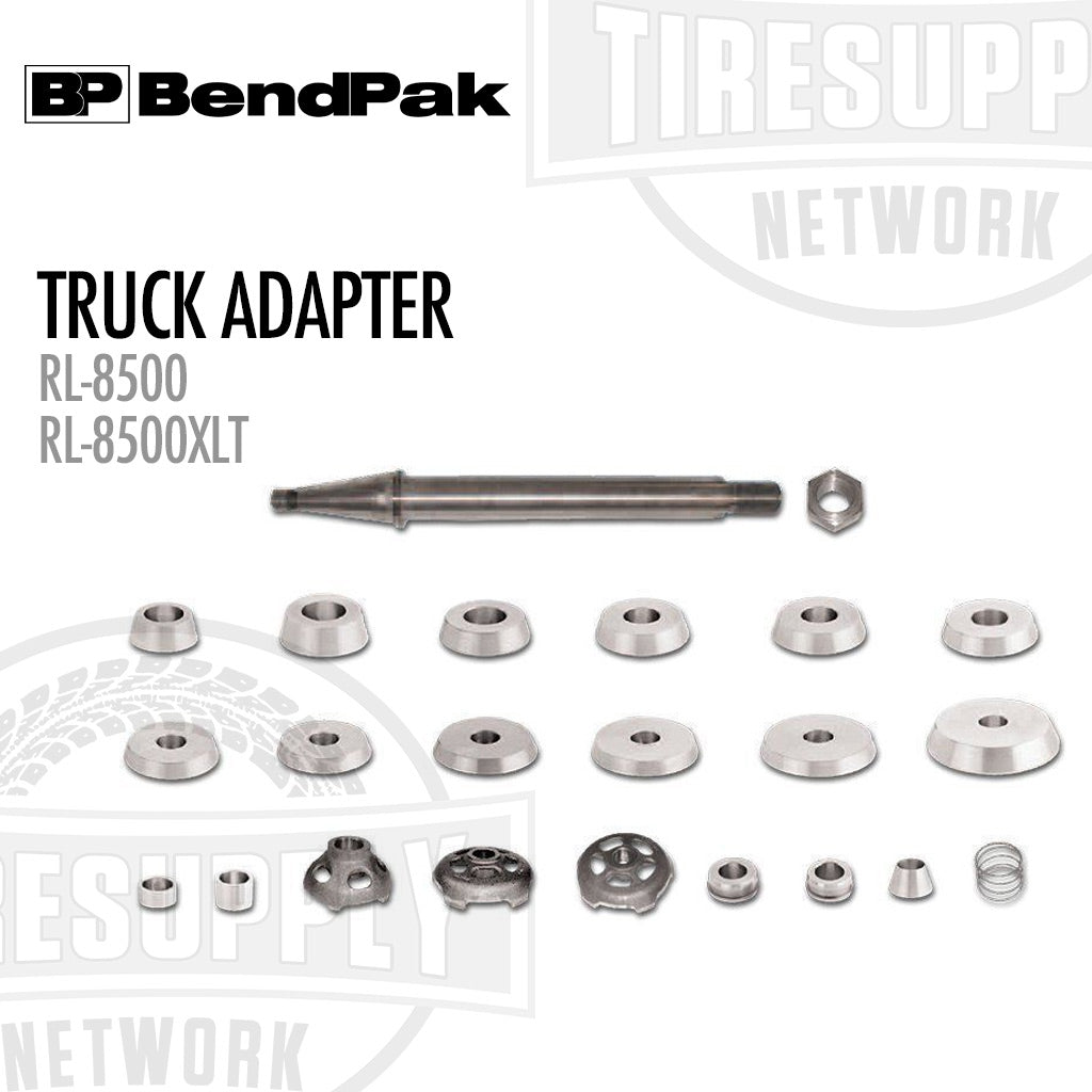 BendPak truck adapter set with various components on a white background. 5150161