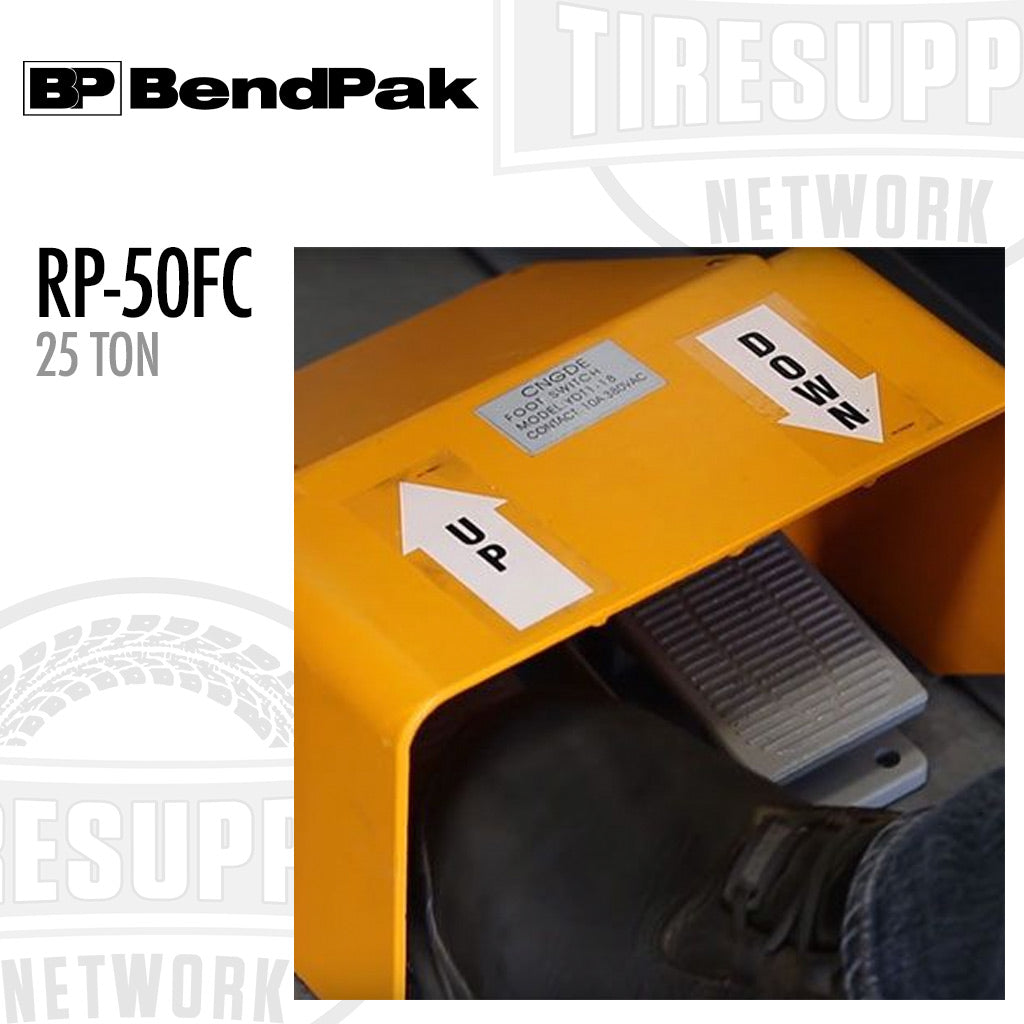BendPak | Ranger 25 Ton Capacity Heavy Duty - Electric/Hydraulic Oil Filter Crusher with Stand - RP-50FC (5150401)
