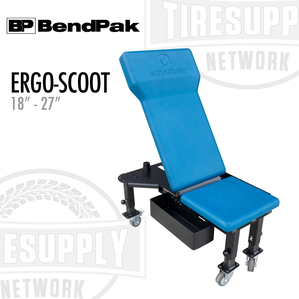 BendPak Ergo-Scott ergonomic reclining low profile creeper seat 5160118