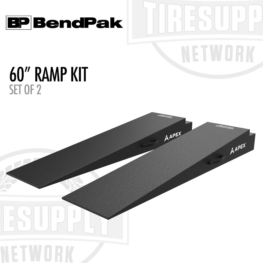 BendPak 5174157 | APEX AR-570-66-TR | 60" Lightweight Foam Trailer Ramp Kit - Set of 2