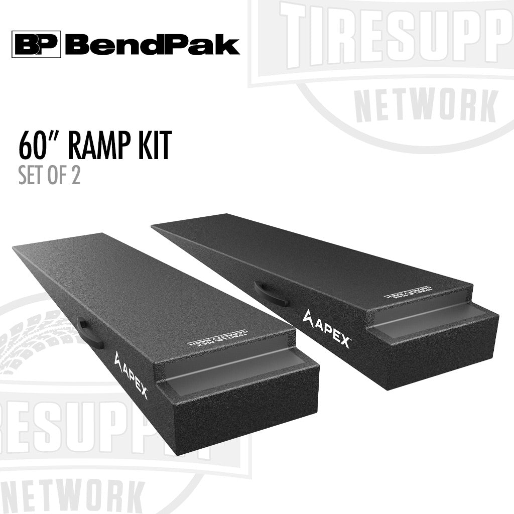 BendPak 5174157 | APEX AR-570-66-TR | 60" Lightweight Foam Trailer Ramp Kit - Set of 2