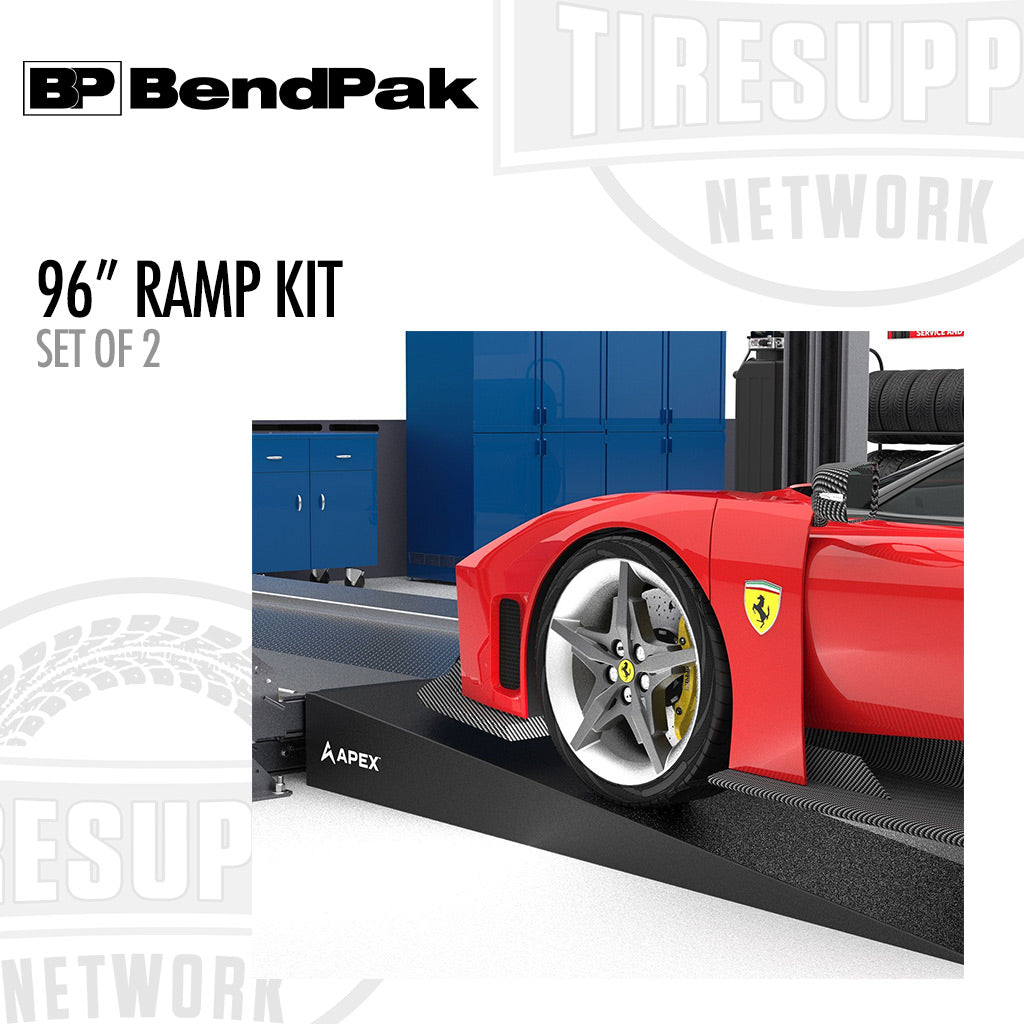 BendPak 5174170 | APEX AR-911-6-LR | 96" Lightweight Foam 4-Post Ramp Kit - Set of 2