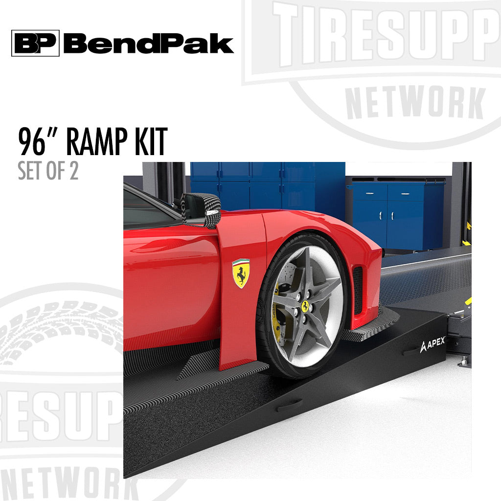 BendPak 5174170 | APEX AR-911-6-LR | 96" Lightweight Foam 4-Post Ramp Kit - Set of 2