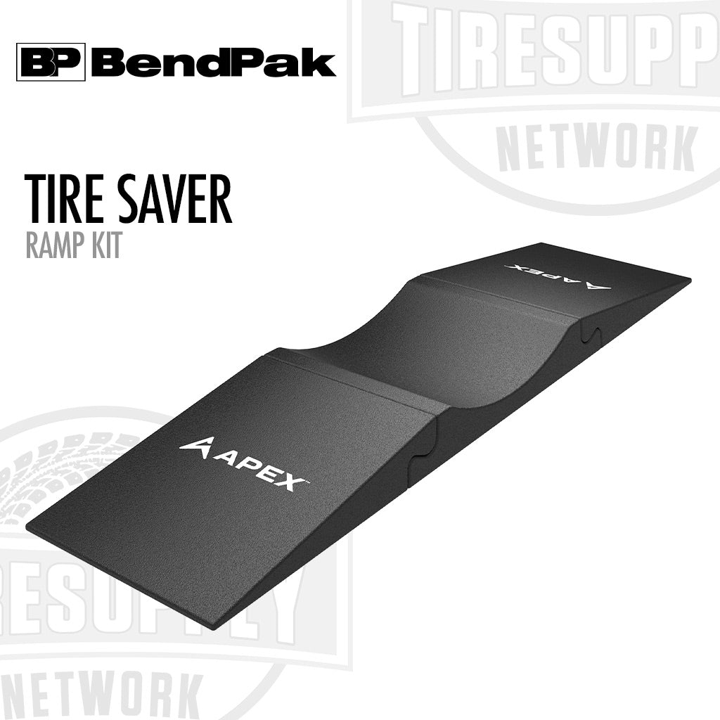 BendPak 5174410 | APEX AR-2437-9-TS | Lightweight Foam Tire-Saver Ramp Kit - Set of 4