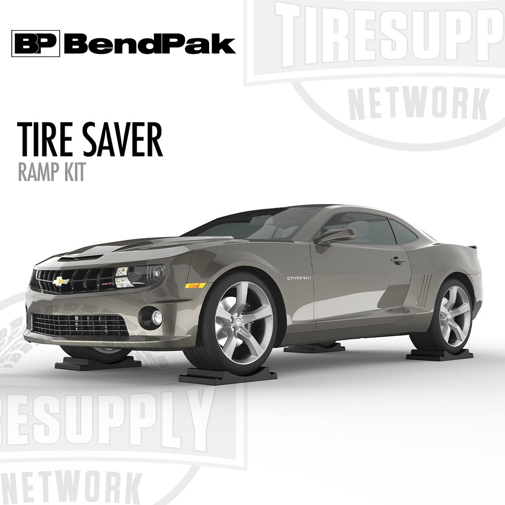 BendPak 5174410 | APEX AR-2437-9-TS | Lightweight Foam Tire-Saver Ramp Kit - Set of 4