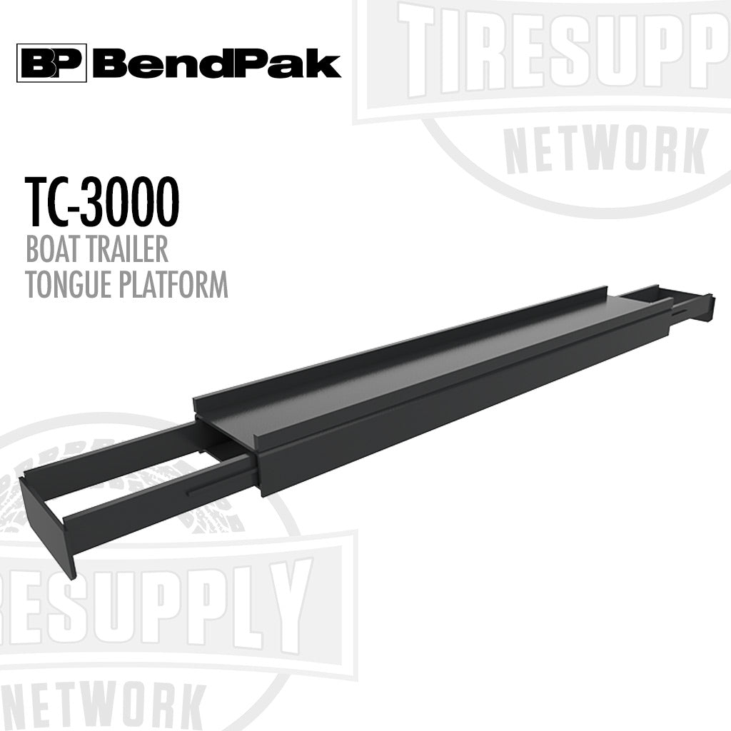 BendPak | TC-3000 Telescoping Boat Trailer Tongue Platform for 4-Post Lifts, 3k-lb Capacity (5175801)