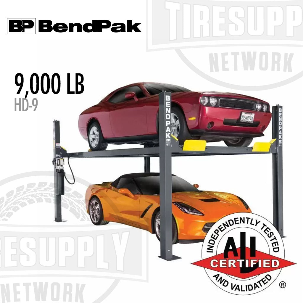 BendPak 5175861 4 post lift HD-9 standard width