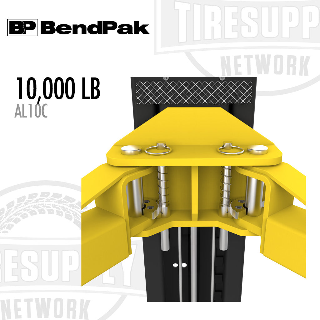 BendPak APEX AL10C | 2-Post Lift 10,000 lb Capacity - Clearfloor