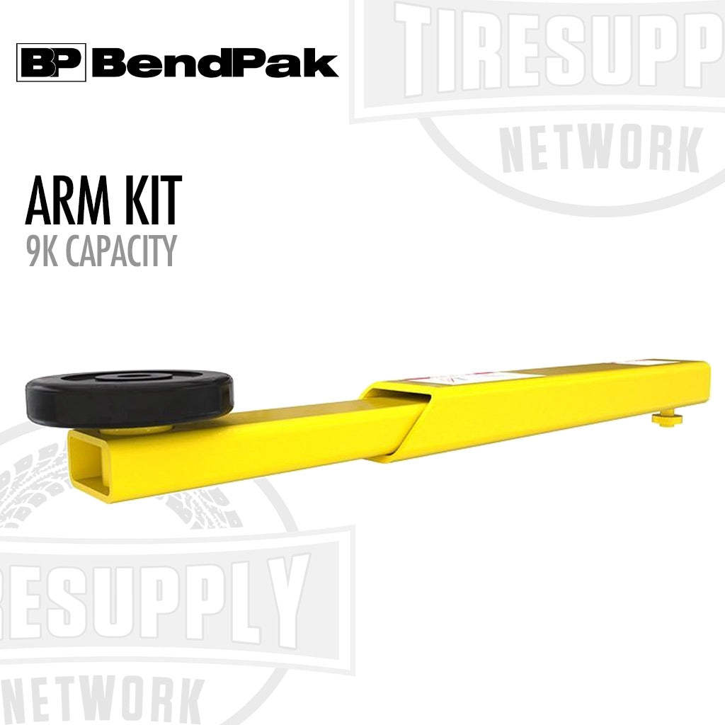 BendPak | 6000AK Optional Arm Kit for P-9000LT & P-9000LTF Series Low-Rise Lifts, 9k-lb Capacity, Set of 4 (5210194)
