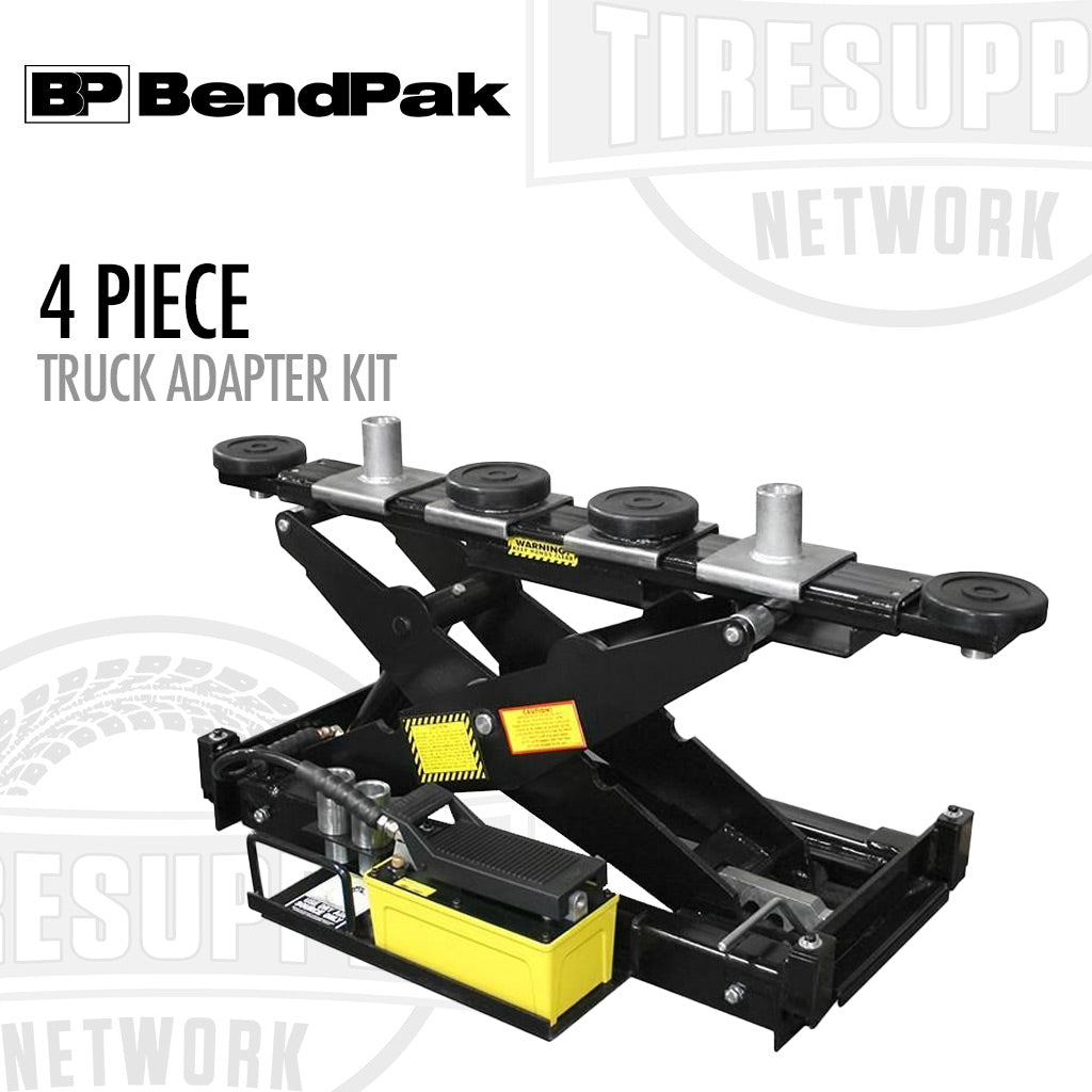 BendPak | 4-Piece Truck Adapter Kit for RJ-45W Rolling Bridge Jack (5210367)