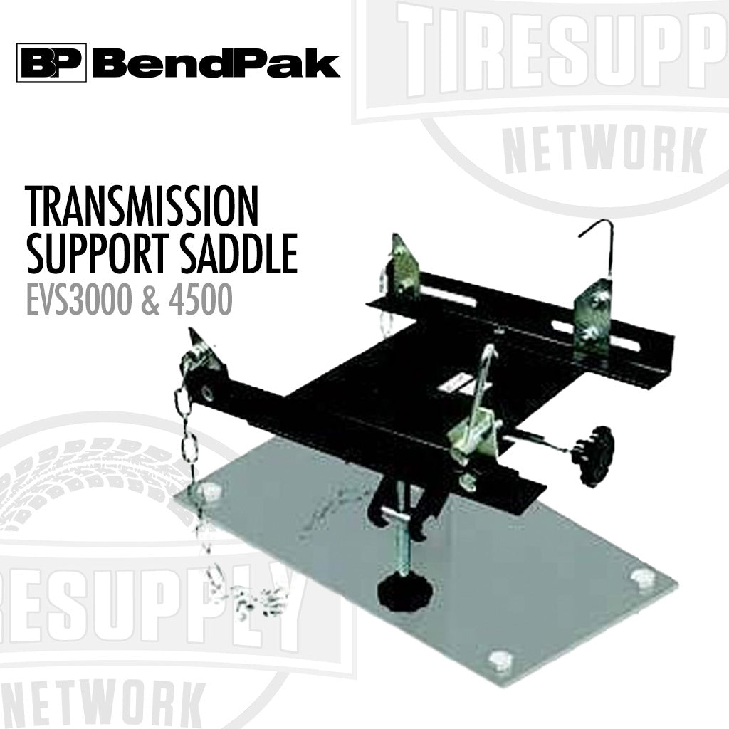 Transmission support saddle with BendPak branding on a white background. 5323189
