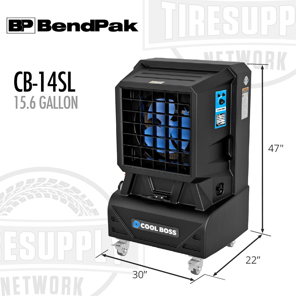 BendPak | Cool Boss CB-14SL Airflow Extreme Portable Air Cooler - 15.6 Gallon (CB-14SL*)