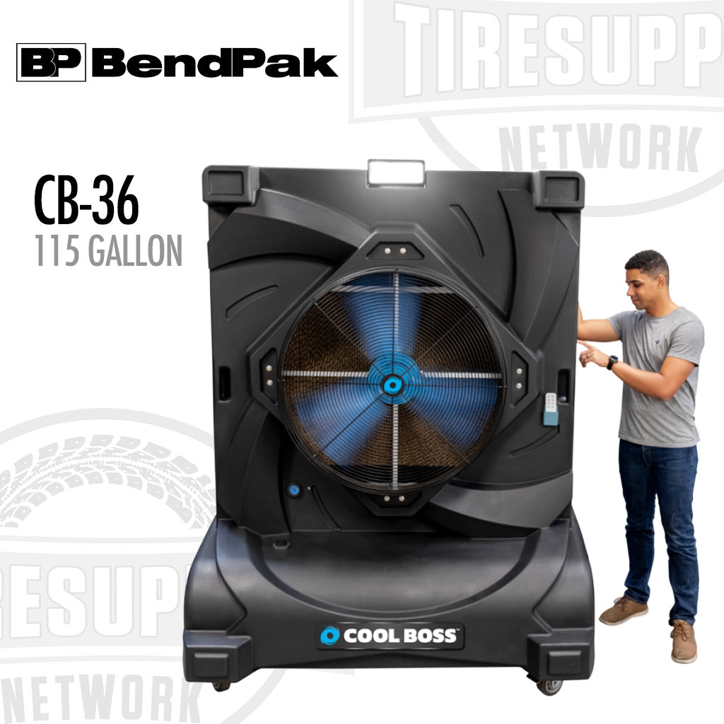 BendPak | Cool Boss CB-36 Airflow Extreme Portable Air Cooler - 115 Gallon (CB-36*)