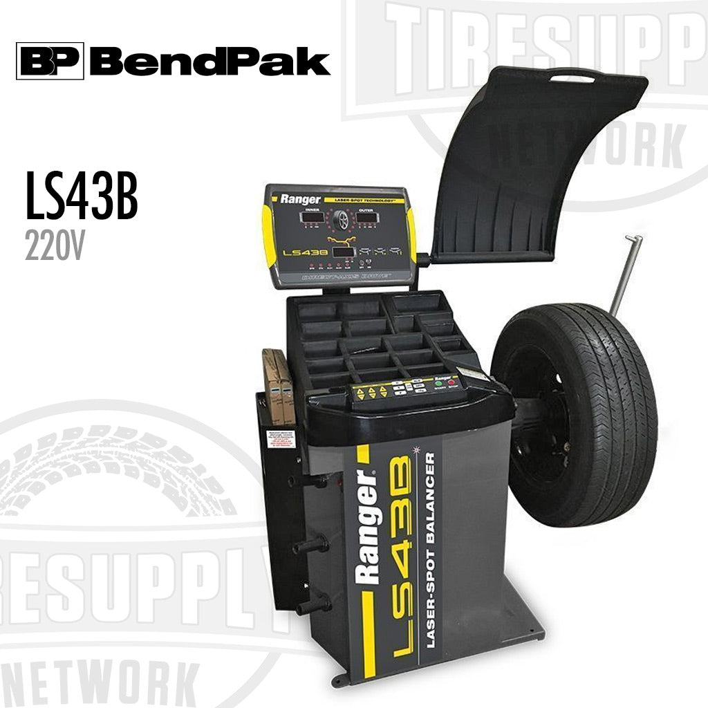 BendPak | Ranger LS43B Laser-Spot 3D Quick-Touch Wheel Balancer, 40mm Shaft (5140151)