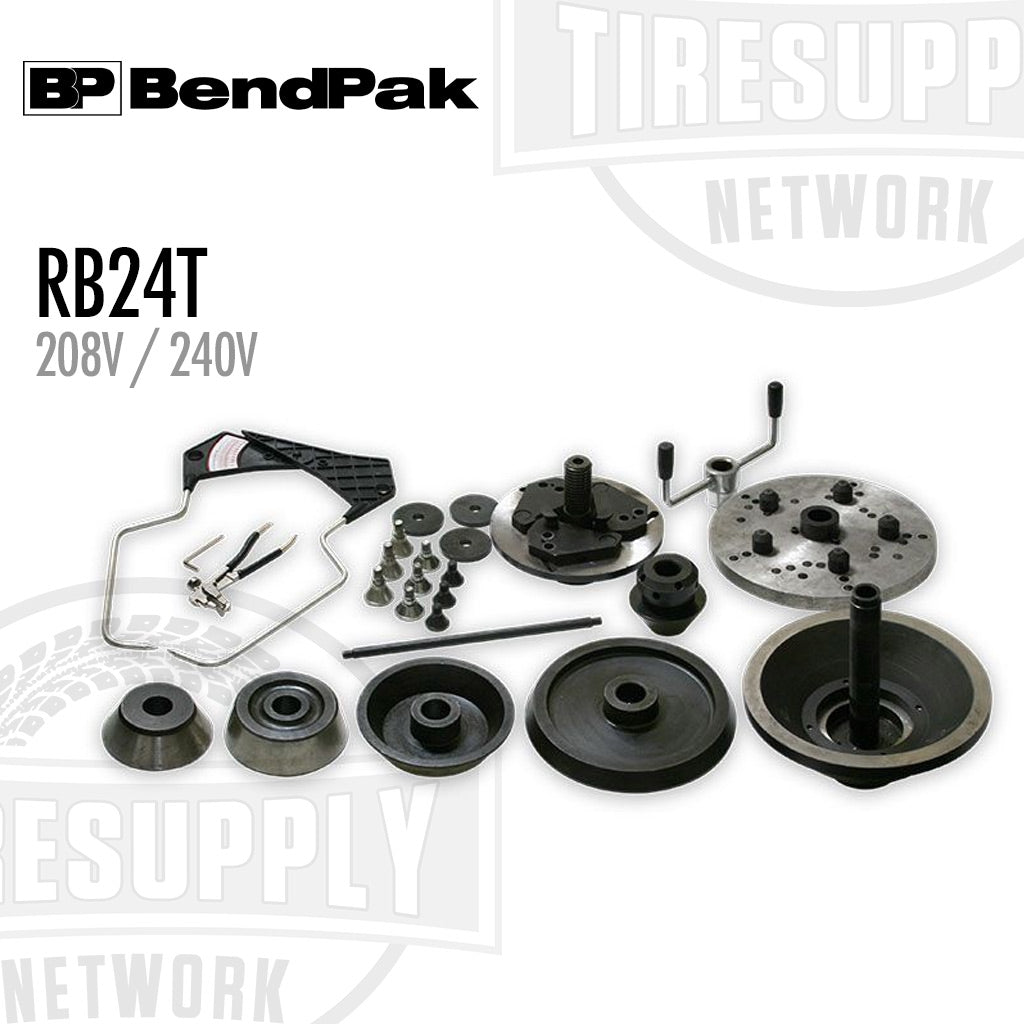 BendPak | Ranger RB24T Truck Wheel Balancer with Adapter Kit & Quick-Chuck, 40mm Shaft, 30″ Wheel Capacity (5140149)