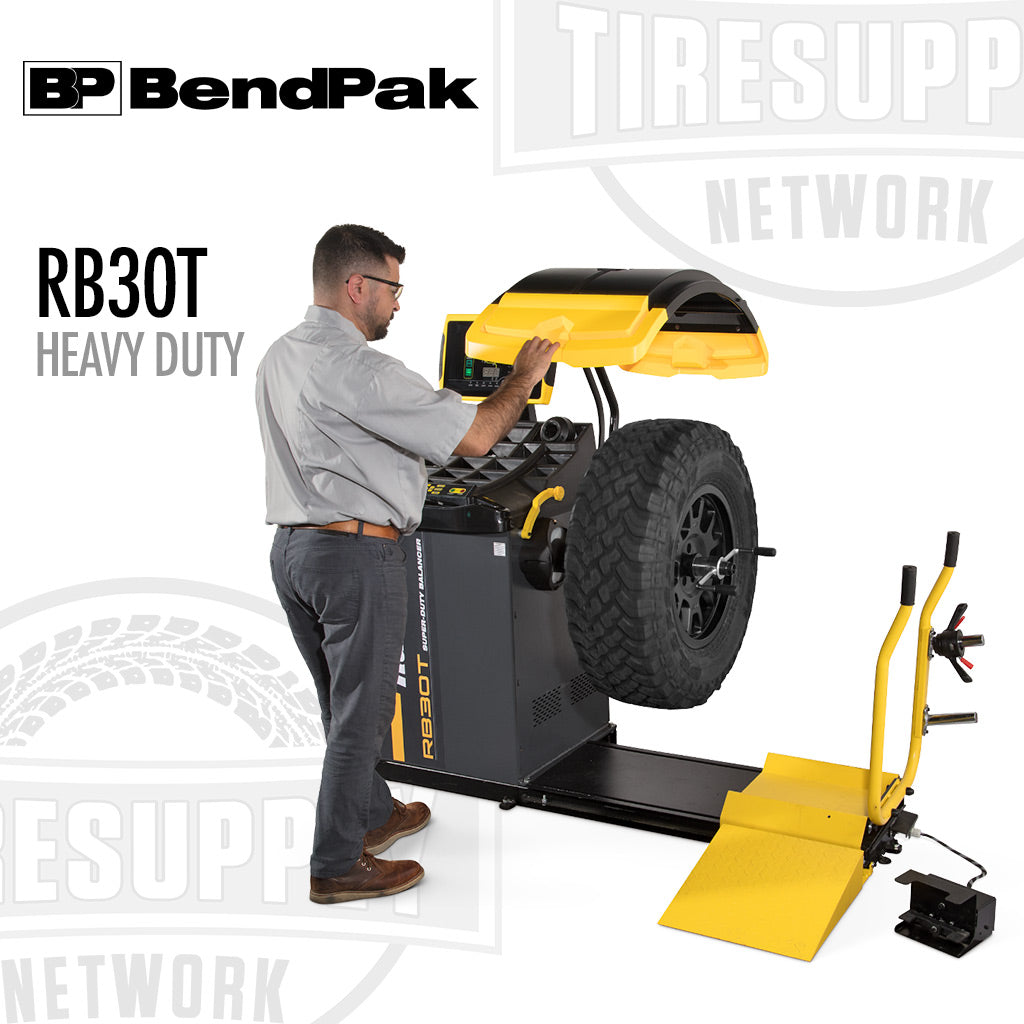BendPak | Ranger RB30T Heavy Duty Truck Wheel Balancer w/Deluxe Adapter Kit (RB30T)