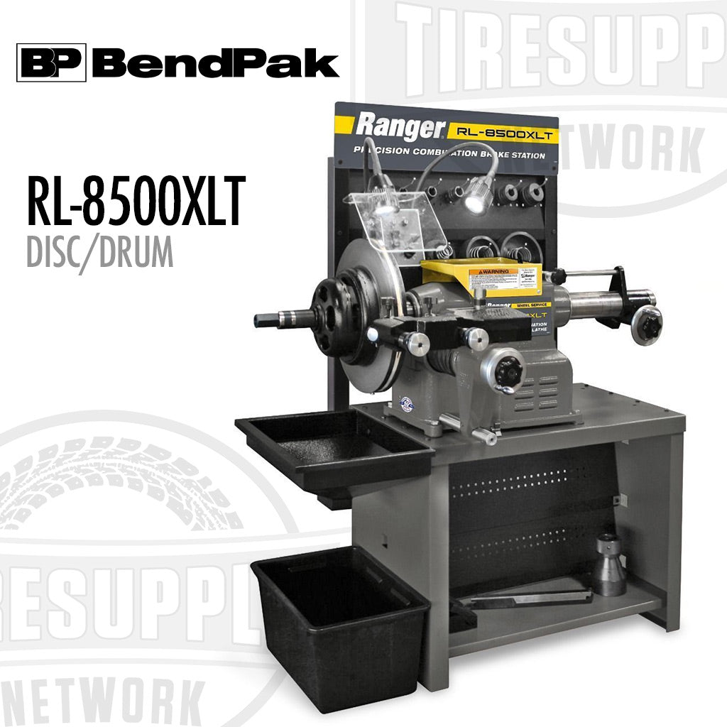 BendPak | Ranger RL-8500XLT Super-Duty Combination Disc/Drum Brake Lathe with Bench & Standard Tooling (5150080)