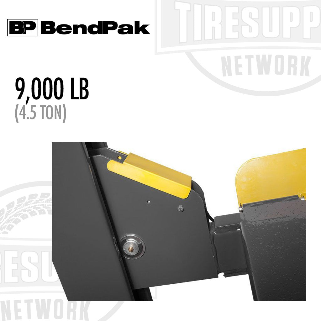 BendPak | 4-Post Lift 9,000 lb Capacity - Dual Platform - Super Wide - HD-9SW (5175023)