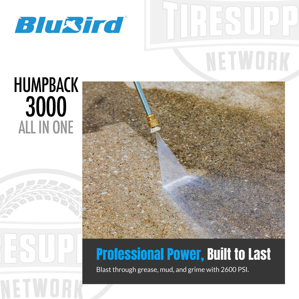 BluBird | Blu Shield HumpBack Pressure Washing System (TTPWRHB1450-3000)