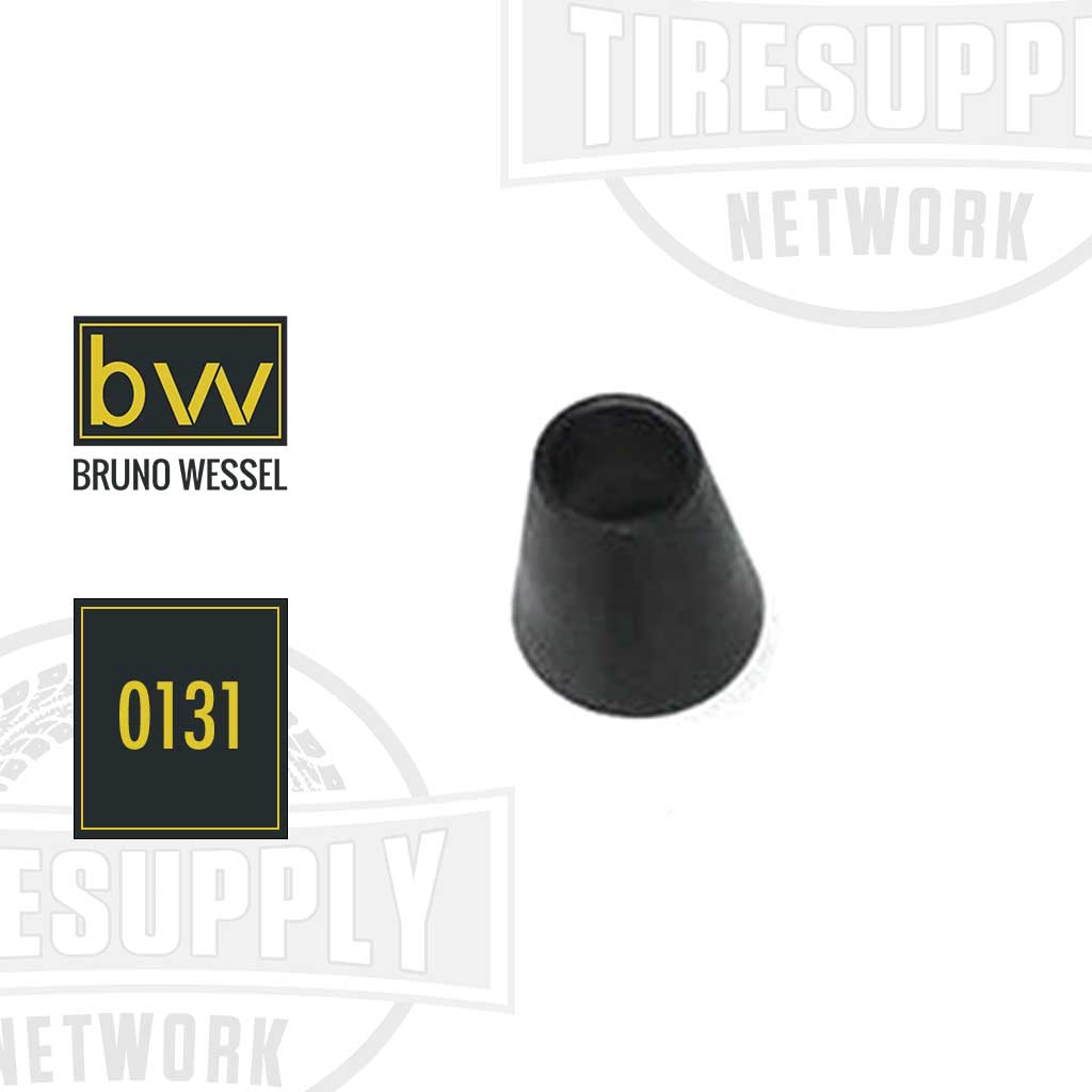 Black tapered sleeve with the Bruno Wessel brand logo and the product number 0131 displayed on a white background with a 'Tire Supply Network' logo in the top right corner.